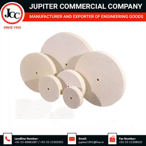 High Quality Felt Polishing <b>Disc</b> with Pinhole for Precision <b>Metal</b> Surface Finishing and Buffing - Product Image 2
