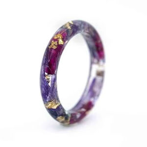 Anillos de Resina Hechos a Mano para Mujer – Joyería Moderna y Colorida para Fiestas, Playa y Uso Diario - Product Image 1