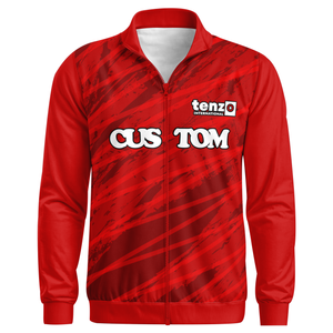 Sudadera con Capucha Unisex de Forro Polar de Poliéster con Estampado por Sublimación, Otoño/Invierno 2025, Cierre Completo, Alta Calidad, Transpirable, OEM, ODM, Logotipo Personalizado, Venta al Por Mayor - Product Image 2