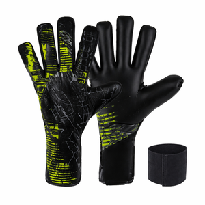 Gants de gardien de but de football professionnels Match Grip, en latex, imperméables, respirants, légers, à doigts entiers, protection UV, séchage rapide - Product Image 5