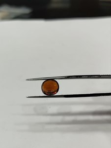 Gemma Sciolta Naturale Africana Hessonite Gomed Taglio Cuscino Rotondo da 6 Carati con Cambiamento di Colore per Gioielleria Fine - Product Image 3