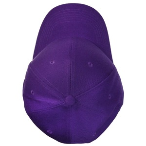 2026 Best quality and <b>Purple</b> 6-Panel Baseball Cap Unisex Adjustable Fitted Solid Color Twill Cotton Casual <b>Hat</b> for Adults - Product Image 3