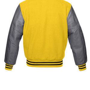 Chaquetas Varsity Impermeables Unisex de Talla Grande para Hombre, Cálidas para Invierno, Manga Larga, Color Sólido, Diseño Transpirable Personalizado 2026 - Product Image 5