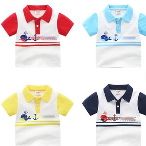 Camisas Polo Casuales para Niños, de Polialgodón, Tejidas, de Manga Corta, para la Escuela, con Logotipo Personalizado en la Parte Delantera - Product Image 2