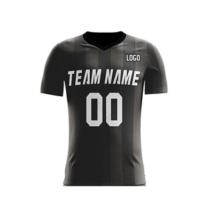เสื้อฟุตบอลผู้ชาย พิมพ์ลายดิจิทัล ชุดกีฬาฟุตบอล แขนสั้น ผ้าโพลีเอสเตอร์ 100% ระบายอากาศได้ดี ลายเสือดาว - Product Image 6