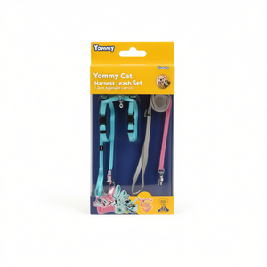 Ensemble laisse et harnais pour chat Yommy, 1,0 cm, réglable pour animaux de compagnie - Product Image 2