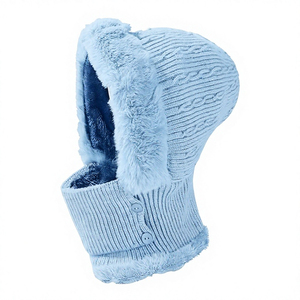 Wholesale Personalized Wool Blend Breathable & Waterproof Adult Casual Winter Street-Wear Skull Beanie OEM Custom Logo Daily Hat - Product Image 1