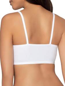 Bralette Active Serenity para Mujer, Tejido Elástico en Cuatro Direcciones, Cobertura Suave, Transpirable, Tejido Ecológico, Cómodo, Estilo Simple - Product Image 4