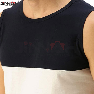 Best Sale Men's Slim Fit High Quality Fitness Wear Customized Breathable Knitted Casual Low Moq Men <b>Stringer</b> Training <b>Vest</b> - Product Image 4