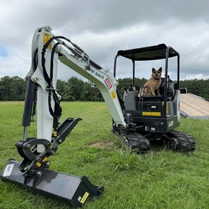 Mini-excavatrice Bobcat E20 abordable, excavatrice hydraulique compacte avec un design pratique et une forte force de creusement - Product Image 2
