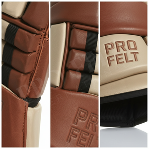 Vente chaude Gants de hockey sur glace personnalisés en matériaux de qualité, équipement de protection professionnel pour hommes, gants rembourrés pour la manipulation de la crosse, entraînement OEM ODM - Product Image 4