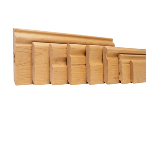 Premium Hardwood Crown Moulding Decorative Baseboard Trim Custom Shape Wood Profiles for Interior Decoration - Product Image 1