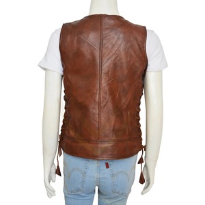 Chaleco de Cuero para Mujer, Transpirable, Cálido para Invierno, Uso Casual, Precio Razonable - Product Image 2