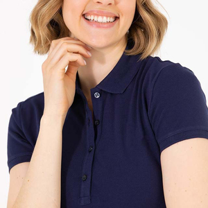 Chemises polo pour femmes, mélange de coton de qualité supérieure, manches courtes, parfaites pour un usage décontracté et un look élégant, polo pour femmes - Product Image 5