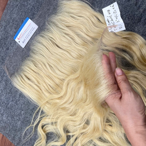 Extensiones de Cabello Humano Rubio Súper Suave Ondulado 2026 con Cierre Frontal, Precio de Fábrica Vietnamita, Cutícula Alineada, Encaje Suizo HD - Product Image 2