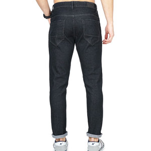 Jeans droits en denim 3D délavé sur mesure pour hommes, 100 % haute qualité, avec design uni tendance pour l'hiver - Product Image 3