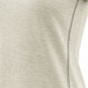 T-shirt pour femme à coupe classique, vêtements de sport, tissu doux, col rond, haute qualité, séchage rapide, respirant, couleur personnalisée - Product Image 5