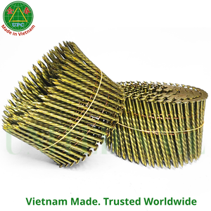 Clous en bobine pour palettes 2,87x70mm, tailles personnalisées, pour pistolet pneumatique avec tige à vis, fabriqués au Vietnam |   Clavo en rouleau - Product Image 3