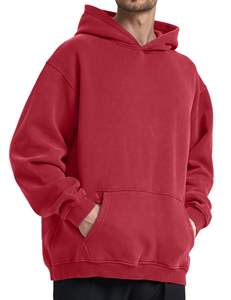Sudaderas con Capucha para Hombre, Manga Larga, Invierno, Lavado Ácido, Forro Polar Duradero, Ecológico, Antiencogimiento, Alta Calidad - Product Image 5