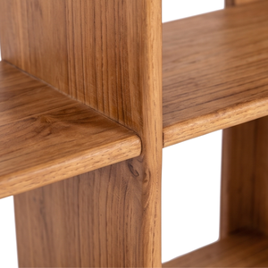 Estante de Pared Ajustable de Madera Maciza Moderna, Organizador de Almacenamiento para Dormitorio, Apartamento, Villa, Sala de Estar, Recibidor, Hogar - Product Image 4