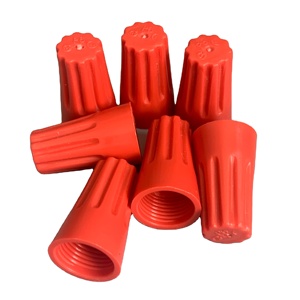 Đầu Nối Dây Vít Màu Đỏ Đầu Nối Dây Điện Nắp Có Gân - Product Image 4