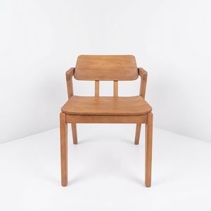 Fauteuil en teck durable, chaises de salle à manger en bois massif pour les projets hôteliers et de restauration, fabricant d'usine en Indonésie - Product Image 2