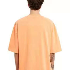 Prix d'usine OEM, t-shirts personnalisés 100% coton, unisexes, t-shirts pour hommes à logo imprimé, t-shirts surdimensionnés pour hommes, fabricant pakistanais - Product Image 3