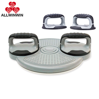 ALLWINWIN TWD21 Disque de torsion - Barre de push-up rotative détachable, planche d'exercice pour abdominaux