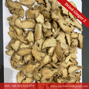 Gingembre Séché en Tranches, Racine d'Herbe Aromatique Unique, Ingrédient Naturel Biologique, Sunrise Ins LTD Dak Lak 1kg - Product Image 2