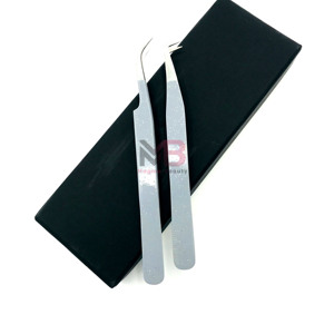 Colección de Pinzas para Extensión de Pestañas con Caja, Logotipo Personalizado, Agarre de Diamante, Acero Inoxidable, Pinzas al por Mayor - Product Image 1