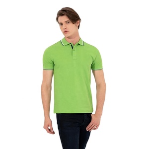 Nouveauté polos à manches courtes pour hommes tissu évacuant l'humidité à séchage rapide polos pour hommes parfaits pour l'extérieur et un usage quotidien - Product Image 1