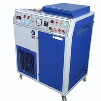 Four de fusion à induction en cuivre de 15 kg avec unité de basculement, four de fusion de métaux industriel triphasé haute puissance, équipement de fonderie