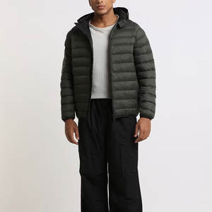 Wholesale Price <b>Men</b> Puffer <b>Jackets</b> Workout Light Weight <b>Casual</b> Outdoor Waterproof All Season Puffer <b>Jackets</b> - Product Image 2