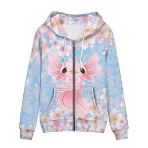 Venta al por mayor de fábrica: Novedad, sudaderas con capucha ajustadas con pedrería, logotipo personalizado, tallas grandes, diseño sin forro, lavado de verano, invierno. - Product Image 1