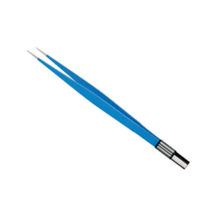 Premium EU Straight Bipolar Forceps - Autoclavable European Style ESU Straight Bipolar Forceps for Precise Surgical Hemostasis - Product Image 4