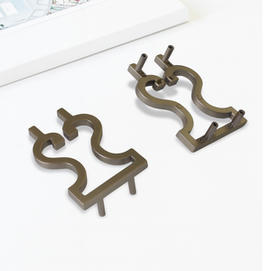 Tirador Moderno Artístico Ondulado de Aleación de Zinc para Puertas Correderas, Tirador Duradero de Lujo para Cajones de Gabinetes, Muebles de Cocina y Baño - Product Image 3