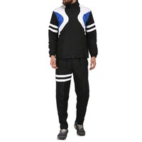 Maßgeschneiderter Stylischer Trainingsanzug Parachute Man Großhandelslieferant Baumwoll-Modeanzüge Luxuriöser Windbreaker Parachute Trainingsanzug für Herren