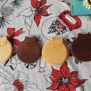 Wood Luxury Solid Wood Eco Friendly Coasters Handmade Modern Customized Tea Coffee <b>Cup</b> <b>Mats</b> homemade wooden coaster - Product Image 2