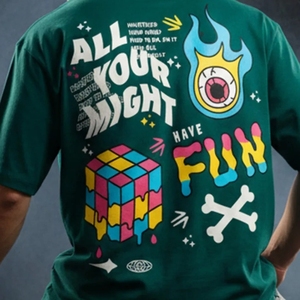 T-shirts surdimensionnés personnalisés avec logo 2026, T-shirts de golf brodés en Dacron, grandes tailles, pour le voyage, la course en extérieur et les vêtements de travail - Product Image 2