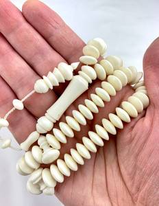 Cuentas de Tasbih Islámicas Modernas Hechas a Mano con Hueso Tallado, Ecológicas, Regalo Religioso Coleccionable - Product Image 4