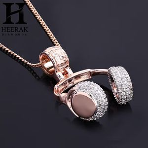Pendentif Casque Audio Diamant Personnalisé, Diamant de Laboratoire, Bijou Hip Hop de Luxe pour Homme - Product Image 2