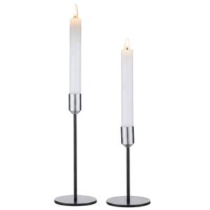 Set 2 Golden Iron Candle Holders Modern Candle Stands Elegant Metal <b>Table</b> Centerpiece <b>Christmas</b> Wedding Dining Room Home <b>Decor</b> - Product Image 3