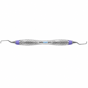 Cureta Gracey 5/6 Premium, Estándar y Extra Rígida, para Periodoncia, Instrumento para Desincrustación y Planificación Radicular, Zetomed Pro - Product Image 1