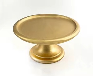 Elegante Soporte para Pastel de Metal Hecho a Mano, Ecológico, Soporte para Exhibición de Postres, Soporte para Cupcakes, Decoración Moderna para Mesa de Boda o Cumpleaños - Product Image 2