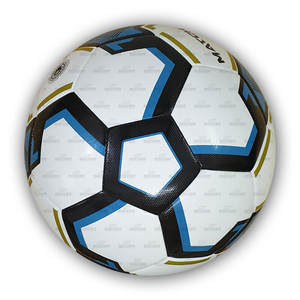Balón de fútbol híbrido de alta calidad para partidos y entrenamientos Material laminado de costura impermeable con estilo de logotipo - Product Image 5