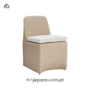 Fauteuil de salon en rotin tressé moderne de haute qualité, écologique, pour l'extérieur, adapté au salon, à la chambre, à l'hôtel ou à la villa, fabriqué en Indonésie - Product Image 1