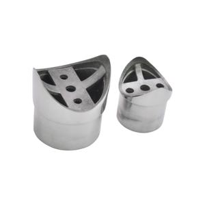 Barandilla de Acero Inoxidable de Estilo Moderno Personalizada con Cuello Perpendicular para Escaleras, Terrazas, Pisos y Hoteles - Product Image 1