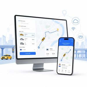 Aplicación Móvil de Taxi de la Mejor Calidad Lista para Usar para Conductor y Pasajero con Panel de Control de Administración Compatible con Android e iOS - Product Image 3