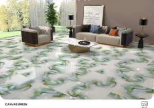 Carrelage en porcelaine brillant effet miroir design 600x1200mm 60x120cm 24x48 pouces Grand format Surface intérieure haut de gamme - Product Image 3