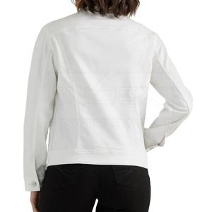 Veste en jean pour femme, style décontracté, streetwear, look premium, coutures de haute qualité, commandes en gros - Product Image 2